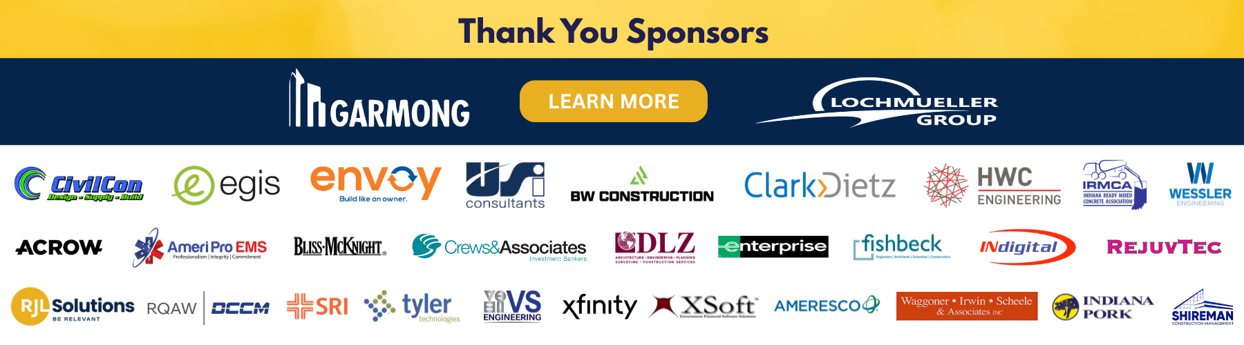 Thank you sponsors. Follow the link for more details.